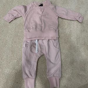 Little Bipsy matching set 3-6 months